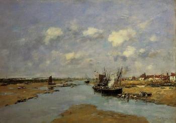 尤金 佈丹 Etaples, La Canache, Low Tide